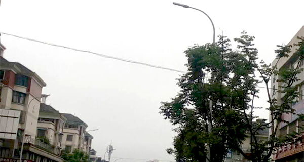 安徽南岭模组led路灯工程案例