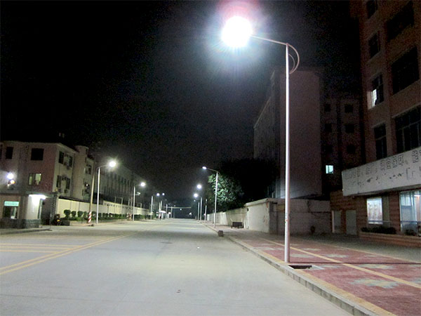 碧湖路led路灯工程案例